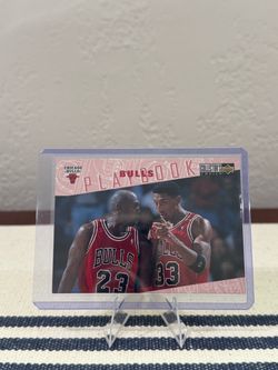 1996 Chicago Bulls Upper Deck Collector's Choice Playbook Card