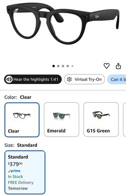 Meta glasses
