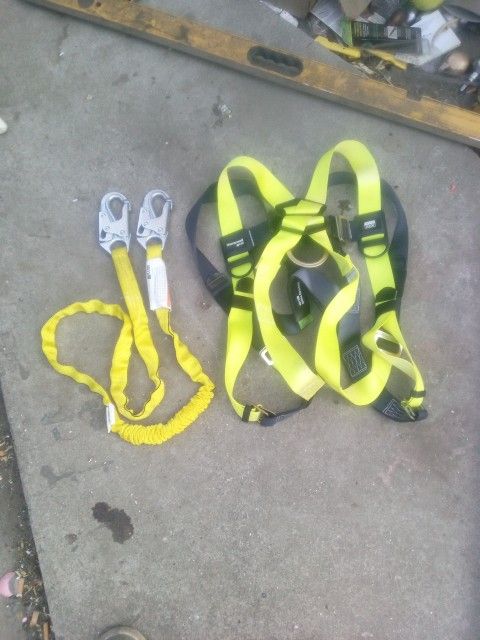 Body Harness And Lanyard