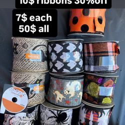 Halloween ribbon