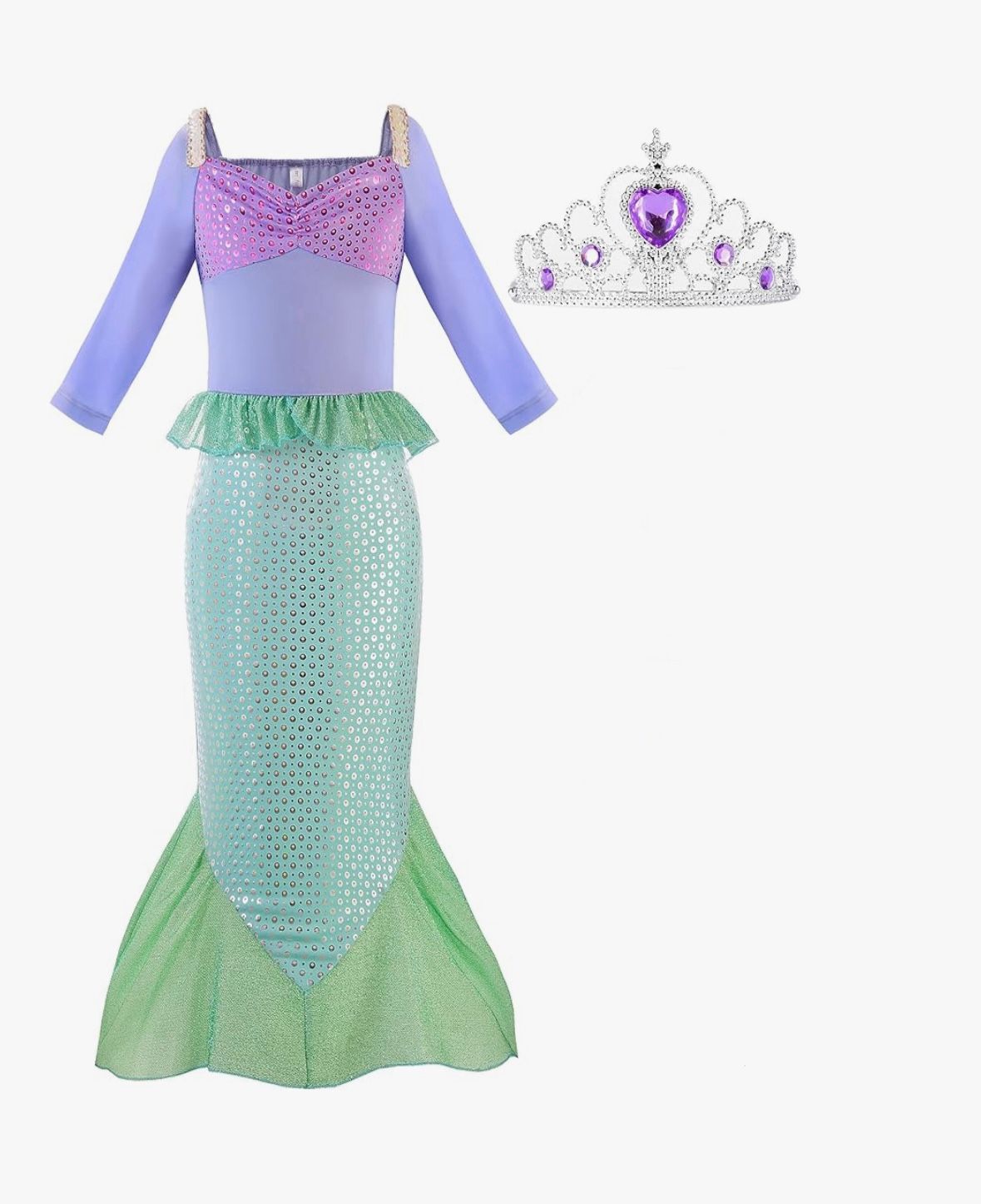 Brand new Little Girls Dress Mermaid Costume/7-8 years old