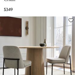 West Elm  Dining Chairs
