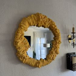 Yellow Foam Mirror