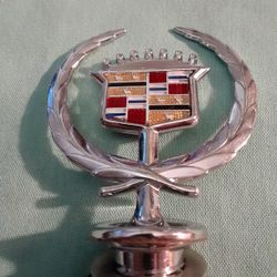 Vintage Cadillac Hood Emblem
