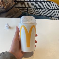 Slightly used oreo mcflurry