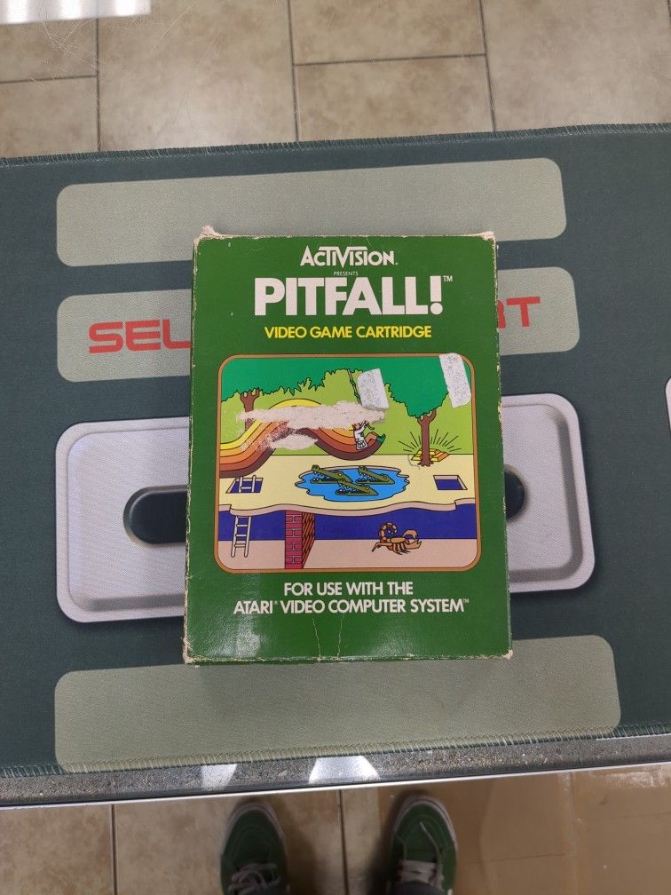 Atari Pitfall! Complete In Box