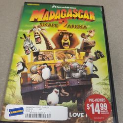 DVD Madagascar 2 Escape 2 Africa