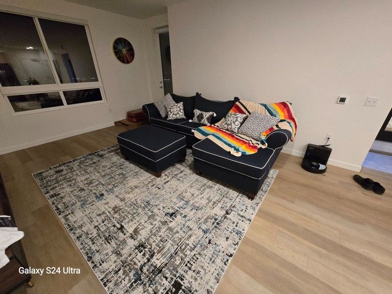 Comfortable Blue Couch