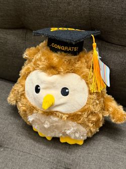 Graduation Owl Stuffed Plush Toy
