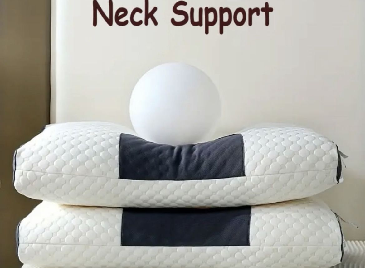 2 Pcs Neck Support Pillow
