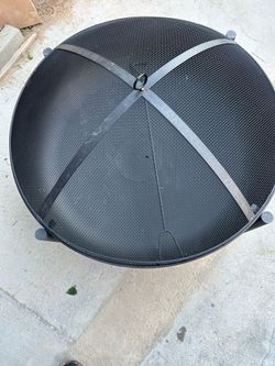 Wood 26 inches fire pit