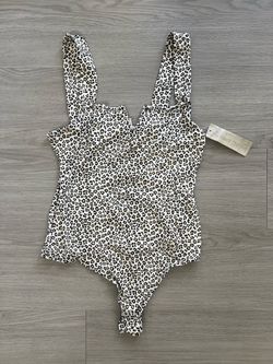 Leopard Print Bodysuit (**NEW)