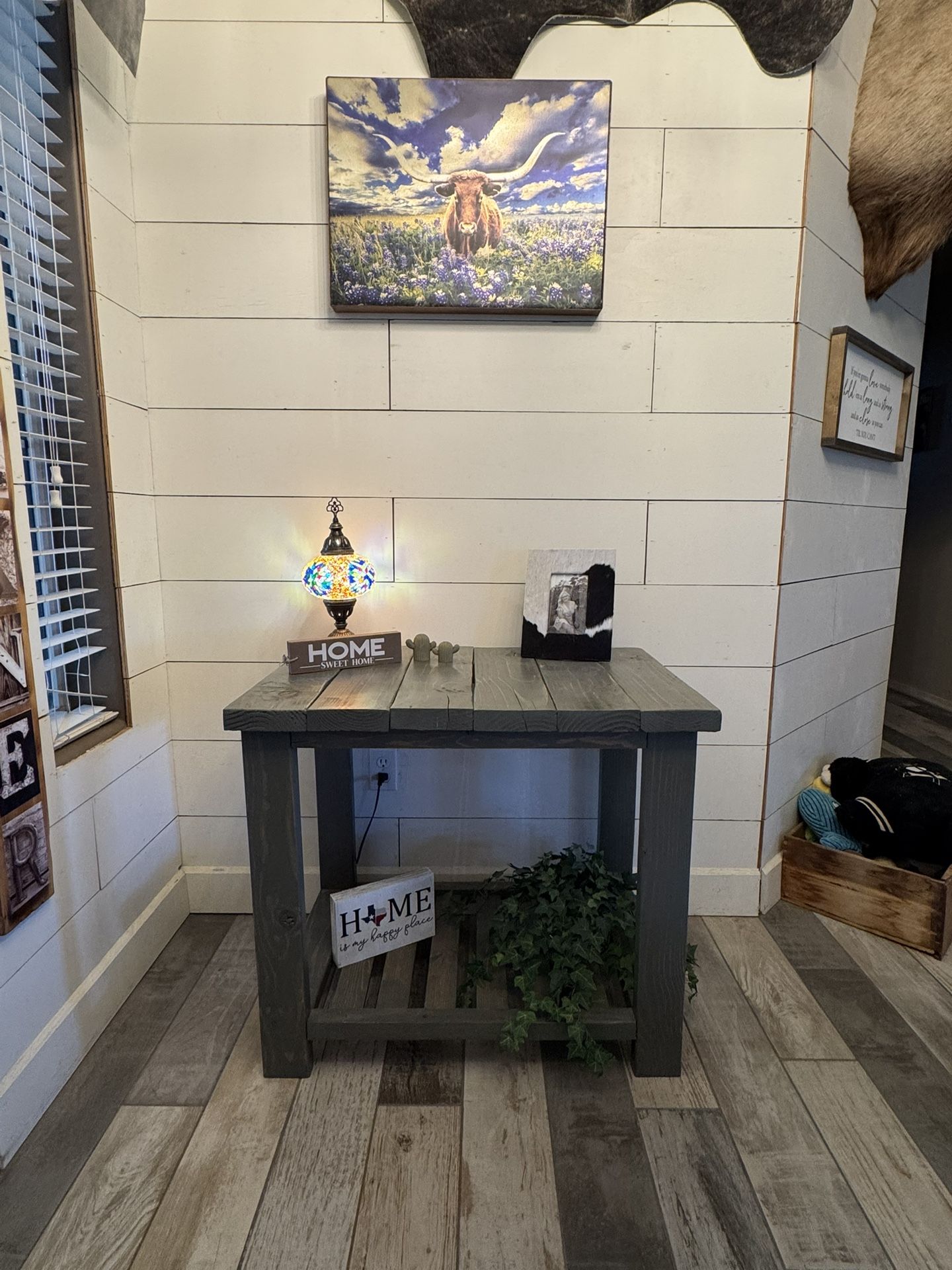 Nice Solid Wood Entry Table