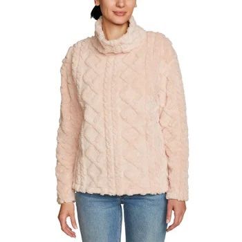 NWT Eddie Bauer Women's Cozy Pullover Pink L