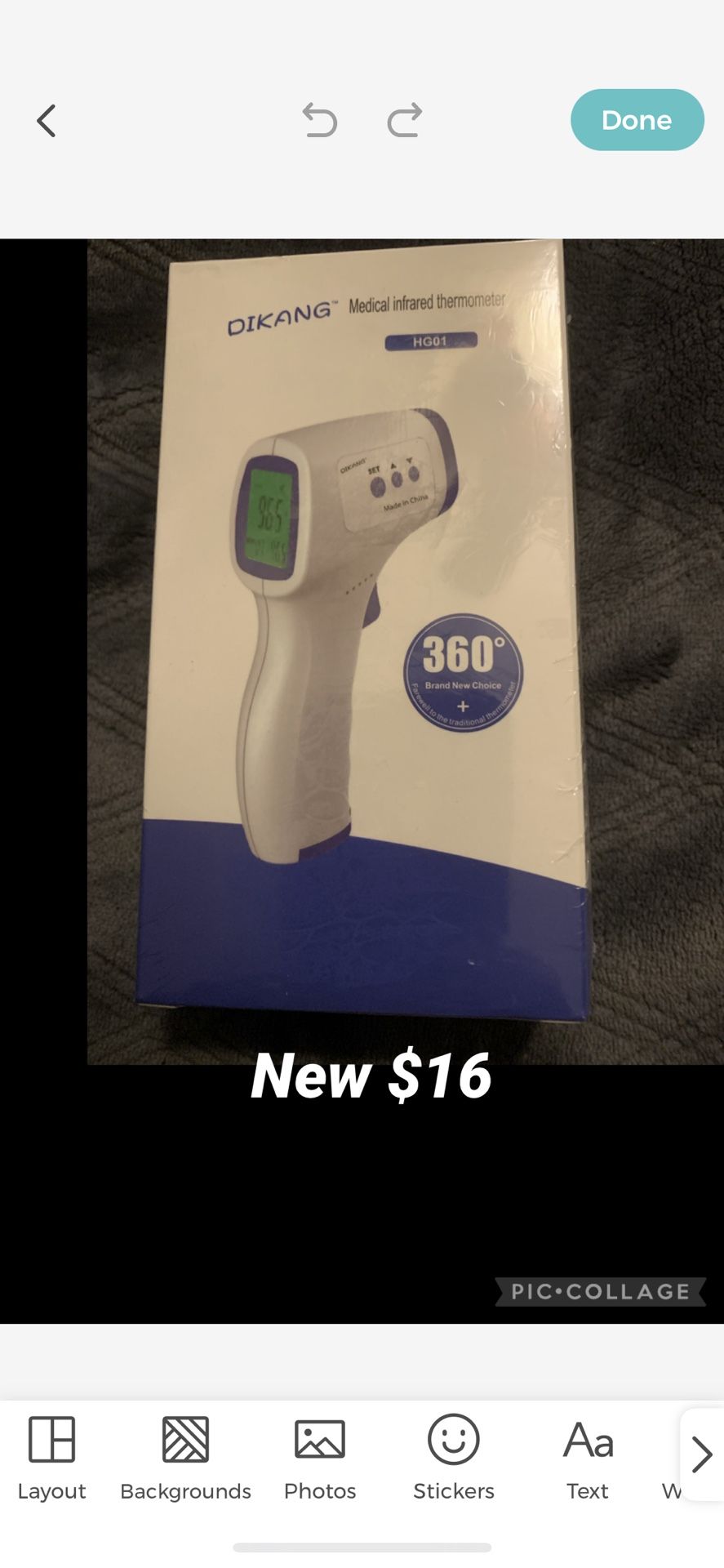 New Thermometer