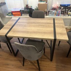 Furniture Lot (Dining table, bed and storage)