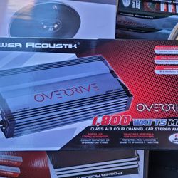 NEW 1800 WATT 4 CHANNEL AMPLIFIER 