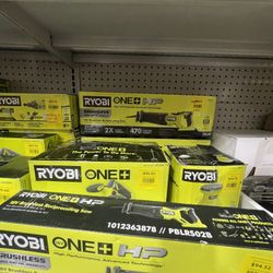 RYOBI Tools *PRICES VARY*