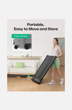Urevo SpaceWalk E1L Walking Treadmill - Black