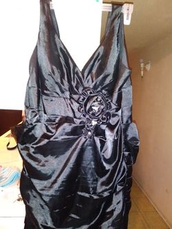 Semi formal black dress