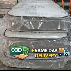 UNTOUCHED BRAND NEW MATTRESS WITH BOX SPRING "HIGH QUALITY WITH FREE DELIVERUY