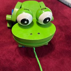 Melissa And Doug Pull Along Frog 