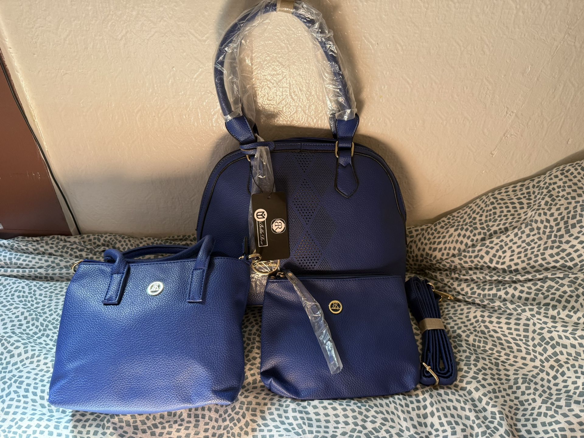 Blue Handbag
