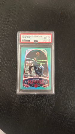 2019 Panini Chronicles Ja Morant Teal Rookie Card
