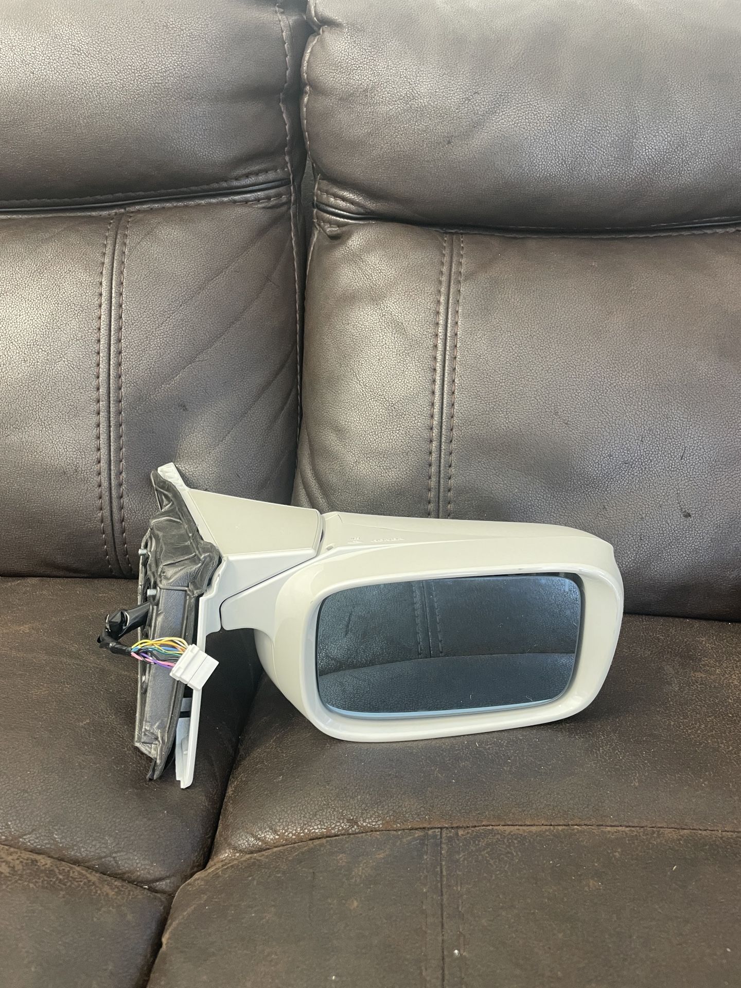 2009-2014 Acura TL Passenger Side Mirror OEM / White Color