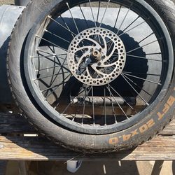 Front Wheel Fat Tire