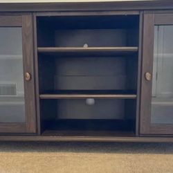 Solid IKEA Markor Entertainment Console/Credenza