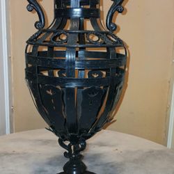 Large Metal Trophy Table Centerpiece