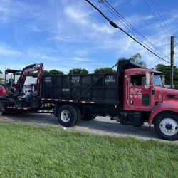 Demolition Bobcat Excavation Truck Driveway 