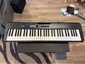 Casio Casiotone CT-5190 61-Key Keyboard + Case + Music Stand - Like New
