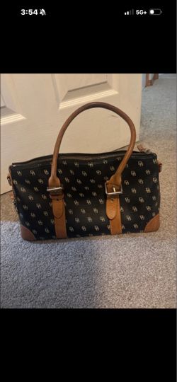 Dooney & Bourke Monogram Satchel Handbag