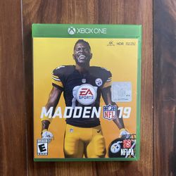 Madden 2019 For Xbox One 