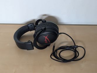 HyperX Cloud II Wired Over-Ear Gaming Headset - Red & Black