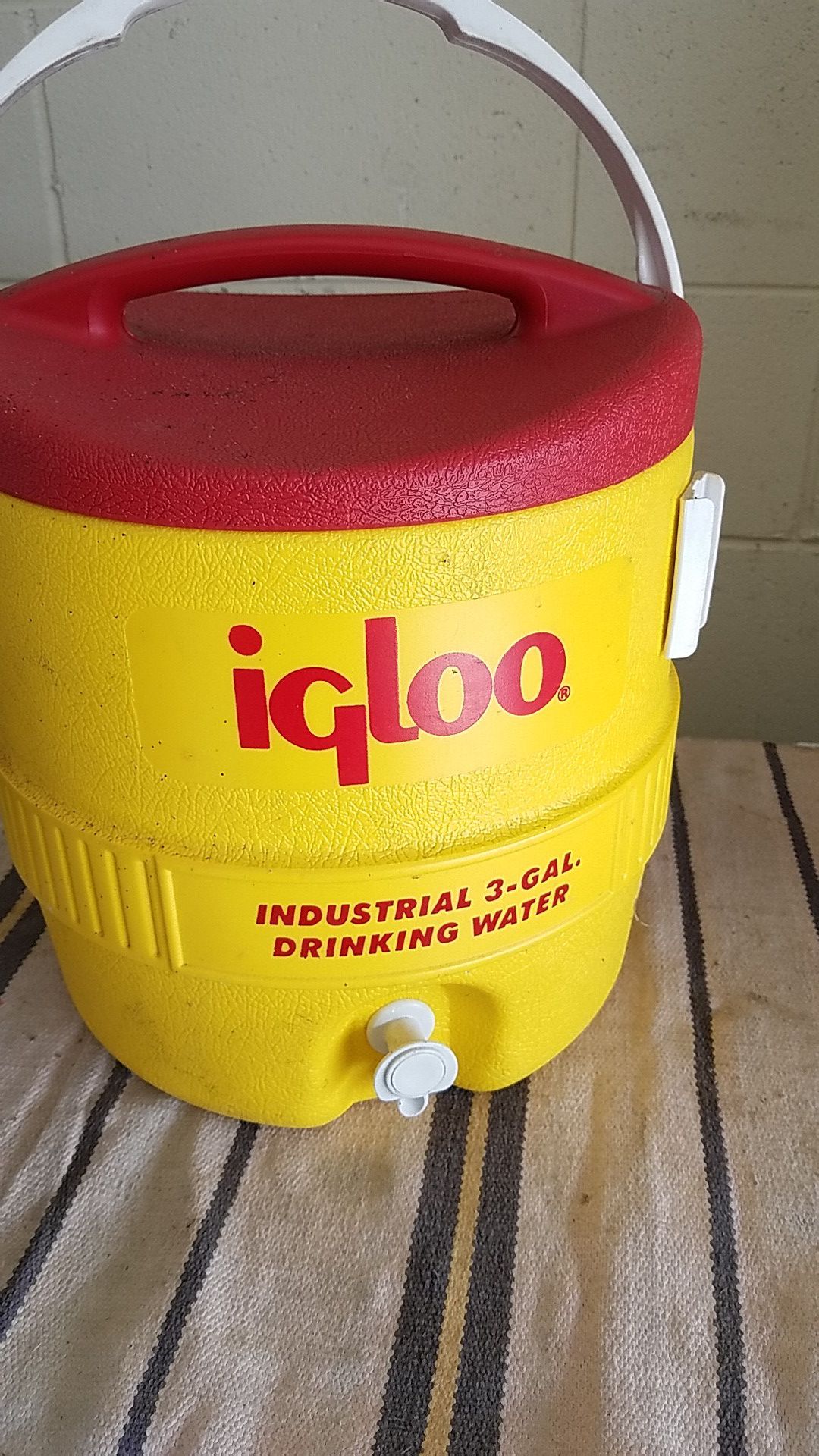 Igloo 3-gallon industrial cooler