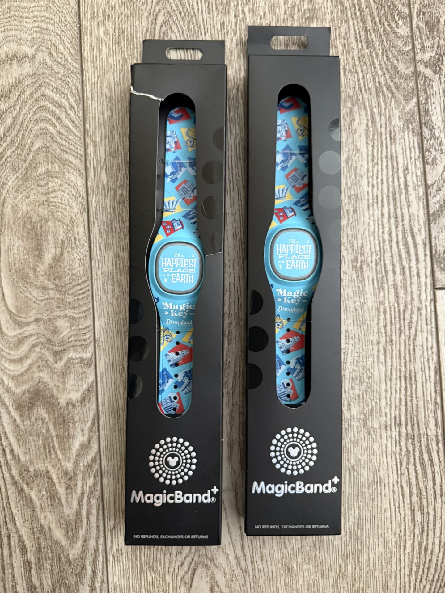 (New) Disneyland Magic Key Magic Bands
