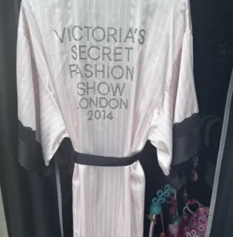 Victorias Secret 2014 London Fashion Show Robe *Rare*