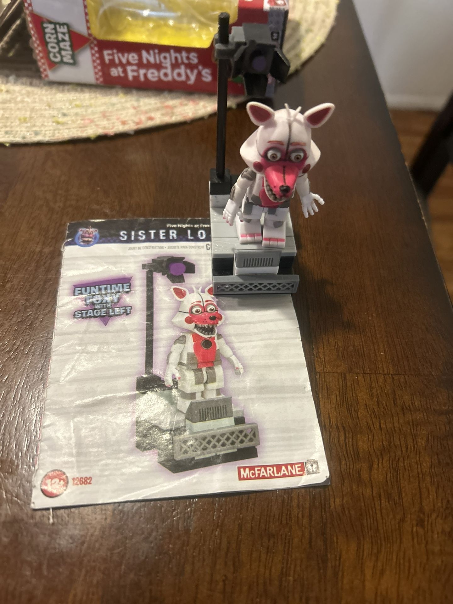 Five Nights At Freddy Funtime Foxy Stage