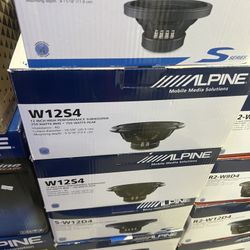 Alpine 12 Inch Subwoofer On Sale Today For 69.99 