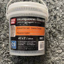 Grip Rite Drywall screws, flexible strip