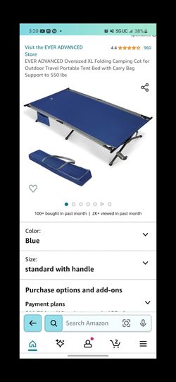 Camping Cot