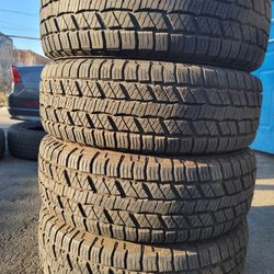 Vendo 4 Llantas Usadas  265 70 16