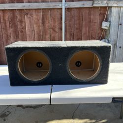 Box for 2 10” Subwoofers 