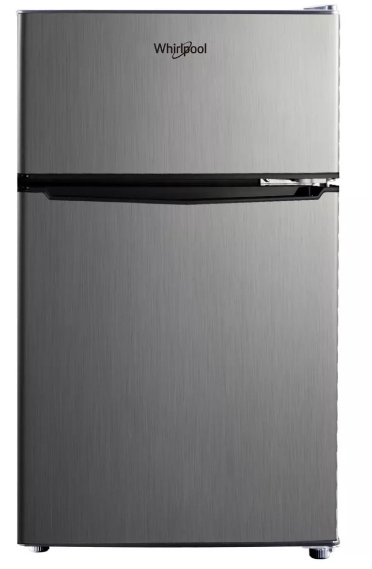 Whirlpool 3.1 cu ft Mini Refrigerator Stainless Steel WH31S1E