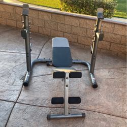 Bench And Weight Rack