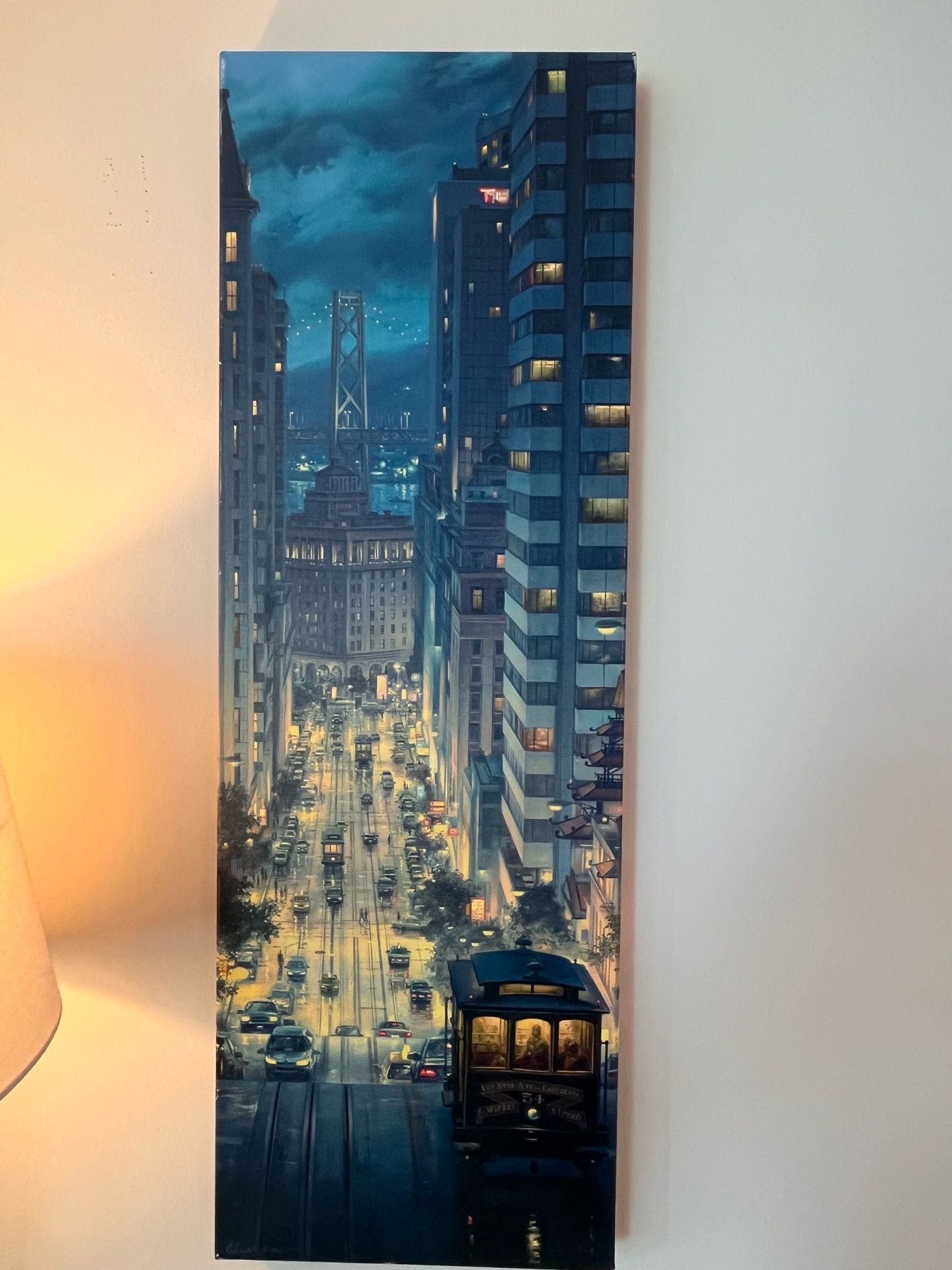 San Francisco Skyline Wall Art Decor