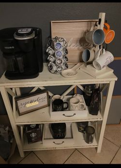 Coffee station table